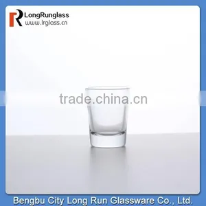 LongRun China Anhui Tableware Mini Whisky Glass With Heavy Base thumbnail-1