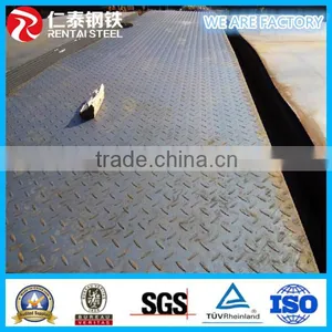 Q235 Checkered Steel Plates/ Hot Rolled Diamond Steel Plate / 8mm Checkered Plate thumbnail-1