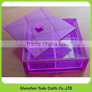 We do High Quality Acrylic Dustproof Candy Box With Lid thumbnail-5