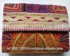 Latest Arrival Handmade Vintage Banjara Clutch Bag Ethnic Bag thumbnail-1