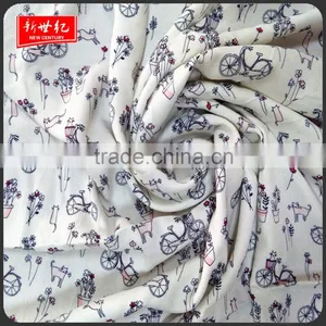 Spun Rayon Twill Printed Fabric thumbnail-1