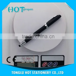 Spray Paint Colored Barrel, Wide Chrome Ring With Hollow Out Clip,twist Touch Pen thumbnail-6