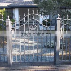 2016 New Design Antique Iron Garden Gate, Pedestrian Gate, Front Entrance Walk Gate on Online Shopping thumbnail-3