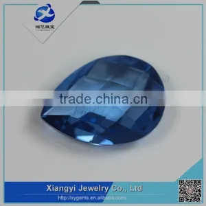 China Good Quality Turtle Cut Pear Shape Spinel Bead Gemstone for Silver Jewelry thumbnail-1