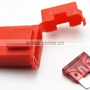 Universal Plastic Case Cable Fuse Holder Block Motorcycle Fuse Holder thumbnail-3