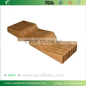 Totally BambooIn-Drawer Bamboo Knife Block or Holder thumbnail-1