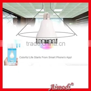 2015 Colorful Bulb Portable Mini LED Light Bluetooth Speaker With Remote Control,bulb Speaker thumbnail-1