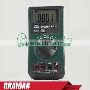 MS8215 Digital Multimeter AC/DC Voltage Current Frequency Capacitance Resistance Tester Detector thumbnail-1