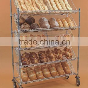 Floor Standing Metal Bakery Rack (MS-A-0036) thumbnail-1