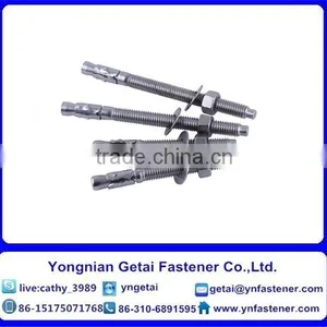 Stainless Steel Wedge Anchor Bolts, DIN933/931,201/202/304/316 With High Quality thumbnail-4