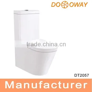 Western Style Bathroom Sanitary Ware Ceramic European Market Toilet D8080A thumbnail-3