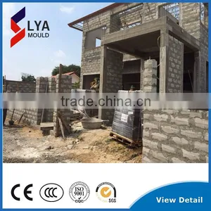 Interlocking Hollow Block Plastic Mold thumbnail-6