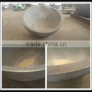Steel Half Sphere Hemispherical Head for Pressure Tank and Hollow Ball thumbnail-4