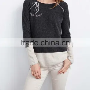 Handmade Women Cashmere Knit Sweater thumbnail-1