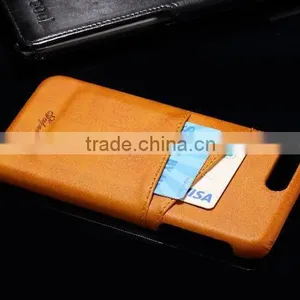 High Quality Leather Case With Card Slot at the Back Side for IPhone 7 thumbnail-5