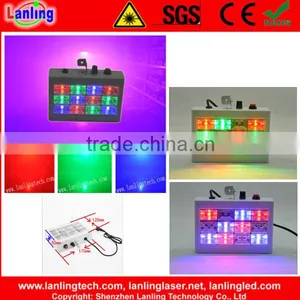12pcs*1W R/G/B/RGB Plastic Housing LED Disco Party Strobe Light thumbnail-1