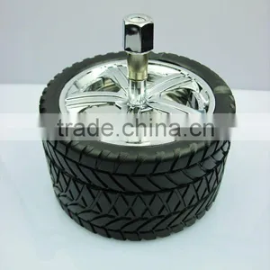 Wheel Ashtray Metal Ashtray thumbnail-1