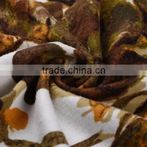Fashion New Products 2016 Brushed Printed Fabric DTY Polyester Fabric thumbnail-1