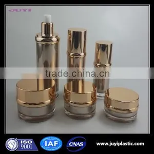 Round Shape Cosmetic Bottle and Jars, Acrylic Bottle and Face Cream Jars thumbnail-1