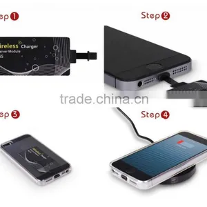 Unique Qi Standard Wireless Charger Kit (Charging Pad And Receiver Module Included) For IPhone5/5S/iPhone6/iPhone6 Plus thumbnail-6