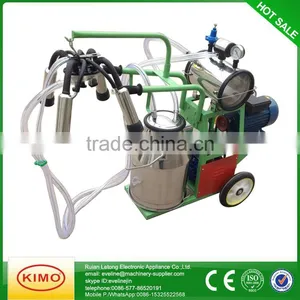Newest Electric Vacuum Portable Milking Machine for Cow/goat/sheep thumbnail-1