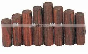 Stagger Mahogany Wood Edging Border thumbnail-1