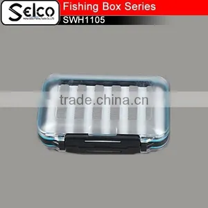 SWH 1105 15*10*4.8cm Plastic Fly Lure Fishing Box thumbnail-2