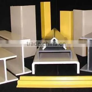 Corrosion Resistance FiberglassH Beam, Framework Support Beams Size thumbnail-1