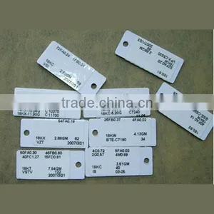 HYTSJ15 HF Adhesive RFID hf Jewelry Inventory Management Tag(ISO 15693,13.56MHZ) 50*50mm thumbnail-1