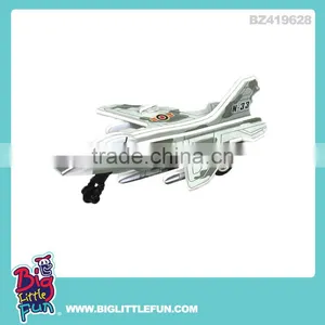 3d Puzzle Diy Toy Pull Back Toy Fighter Plane Toy thumbnail-1