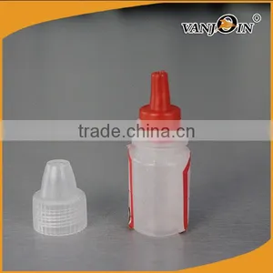5ml Portable Eye Dropper Bottles With Red Child Safety Dropper Lids thumbnail-1