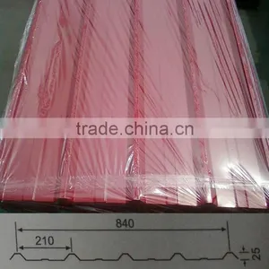 Prepainted Corrugated Steel Sheet/colored Steel Roofing Sheets/corrugated Roofing Sheet thumbnail-2