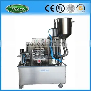 Rotary Cup Filling Sealing Machine 2 Holes thumbnail-1