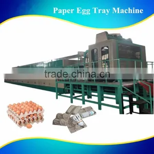 Waste Paper Recycling Small Paper Egg Tray Machine/Egg Carton Machine For Sale thumbnail-1