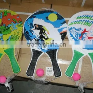 Wooden Beach Games/beach Balls/cartoon Beach Racket thumbnail-1
