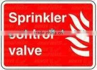 Sprinkler Control Valve Safety Sticker thumbnail-1