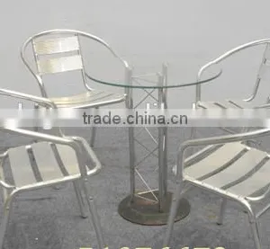 Aluminum Outdoor Recreation Beach Cafe Chairs for Furniture Spare Parts thumbnail-2