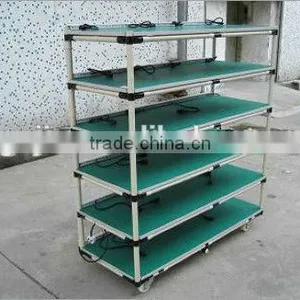 Colorful Galvanized Steel Plastic Coated Pipe Can Diy Handcart thumbnail-2