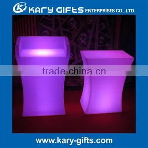 Remote Control Led Reception Desk Hotel Luminous Led Front Desk Supplies thumbnail-2
