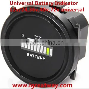 Golf Cart Universal Battery Indicator - 12/24V, 36V, 48V and 72V Universal thumbnail-1