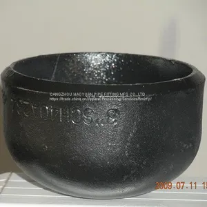 Schedule 40 Steel Pipe Cap thumbnail-1