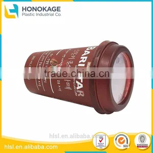 Colorful Takeaway High Quality Plastic Cups For Cold Coffee, Cheap Disposable Coffee Cups With Lid thumbnail-1