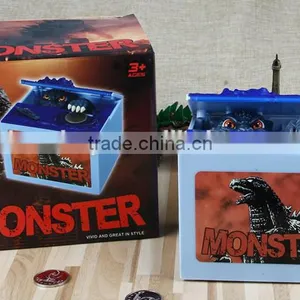 New Arrival Dinosaur Shape Saving Pot With Seven Music To Optional, Stealing Godzilla Saving Money Box For Decoration thumbnail-6