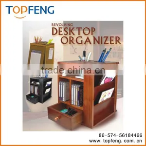 Revolving Desktop Organizer/desktop Stationery Organizer thumbnail-1