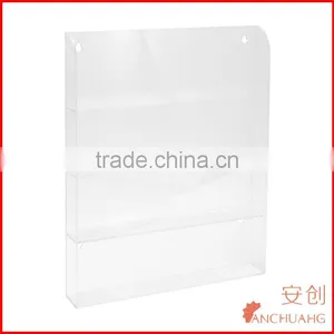 40 Bottles Clear Acrylic Wall Display Storage Rack 16" x 12" thumbnail-2