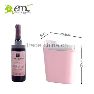Emc Plastic Mini Trash Can, Mini Trash Can With Cover thumbnail-4