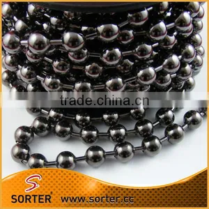 Hot Sell!! Wholesale Lots 10pcs Ball Metal 2.4mm Beads Chains Necklace Finding thumbnail-1