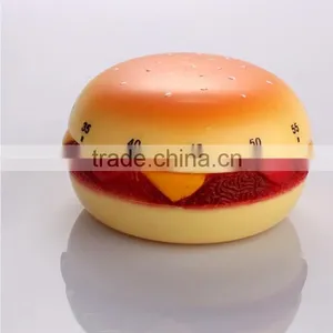 Cartoon Kitchen Timer / Kitchen Hamburg Shaped Kitchen Timer / Plastic Count Down Timer thumbnail-1