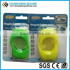 Made in China Conenient Lighting Your Road Green Silicone Led Child Bicycle thumbnail-4