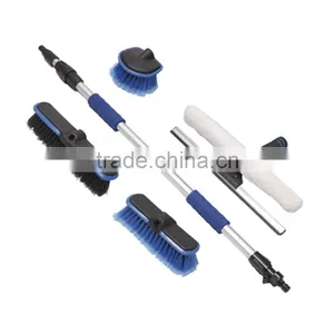Home and Car Cleaning Brush Kit With Water Fed Telescopic Handle thumbnail-1